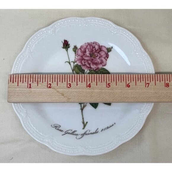 4 Hutschenreuther Viktoria Rose Salad Decorator Plates Germany 7 1/2" - Picture 7 of 7